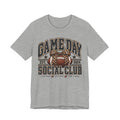 Game Day Social Club Football Tee — Established 2024