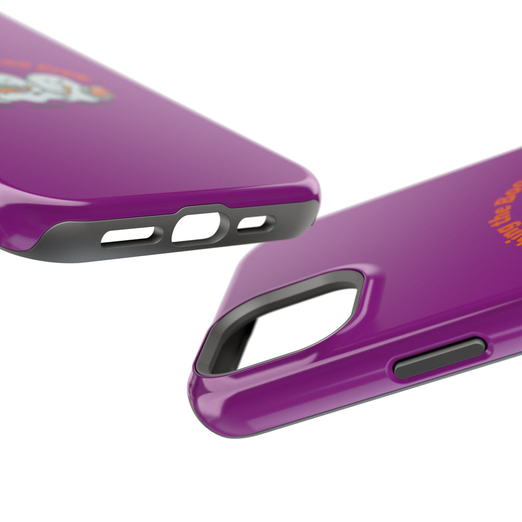Teaching the Boo Crew Phone Case — Cute Ghosts Teacher Gift Impact-Resistant Case