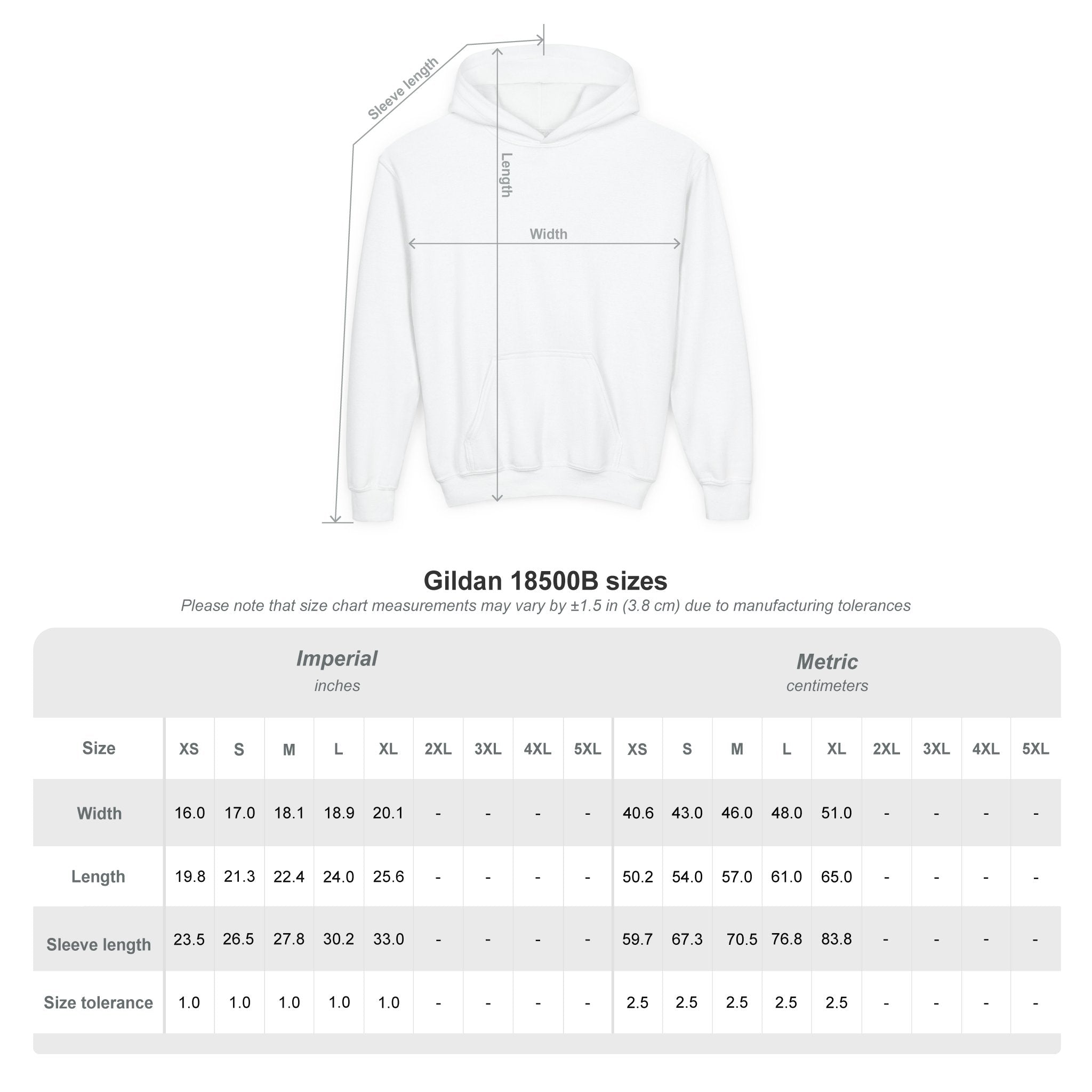 Youth Halloween Ghost Hoodie - "Too Cute to Spook" Kids Pullover
