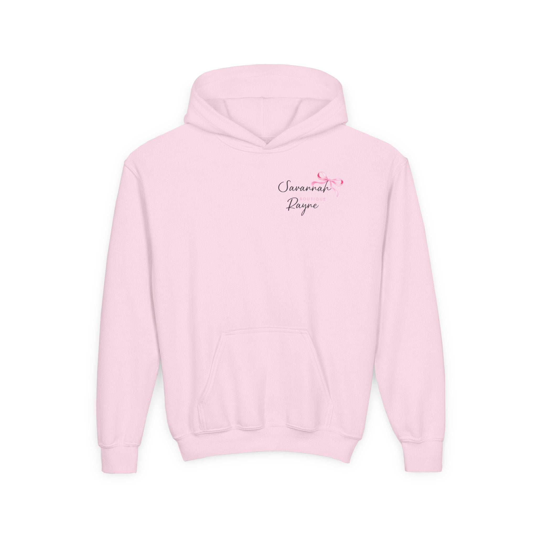 Youth Mermaid Hoodie with Rainbow Tail & Dolphins – Cute Girls' Pullover