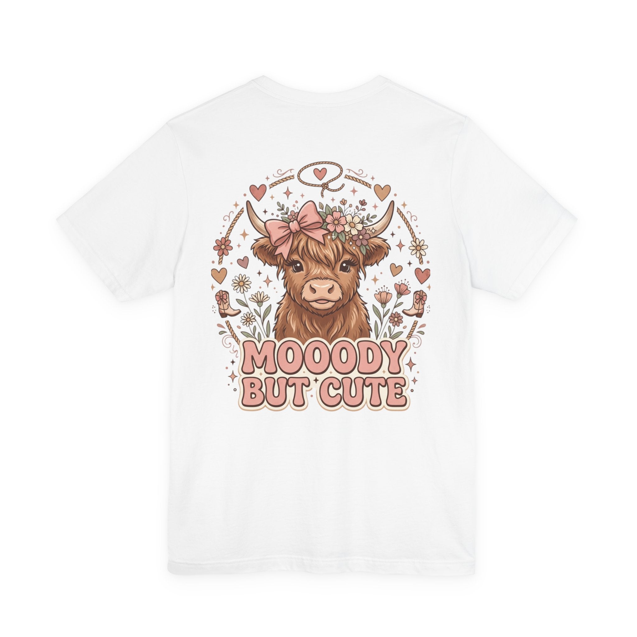 Moody but Cute, Highland Cow t-shirt