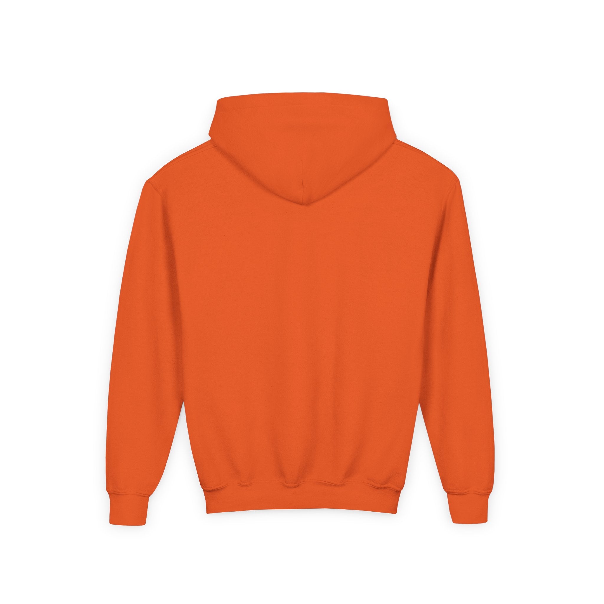 Halloween Mummy T-Rex Youth Hoodie — "Trick or Treat" Dinosaur Kids Sweatshirt