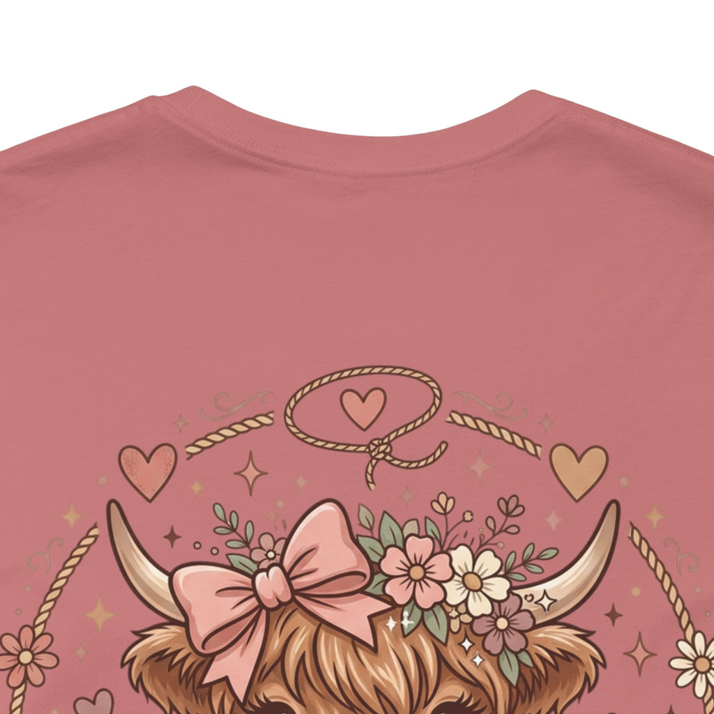 Moody but Cute, Highland Cow t-shirt