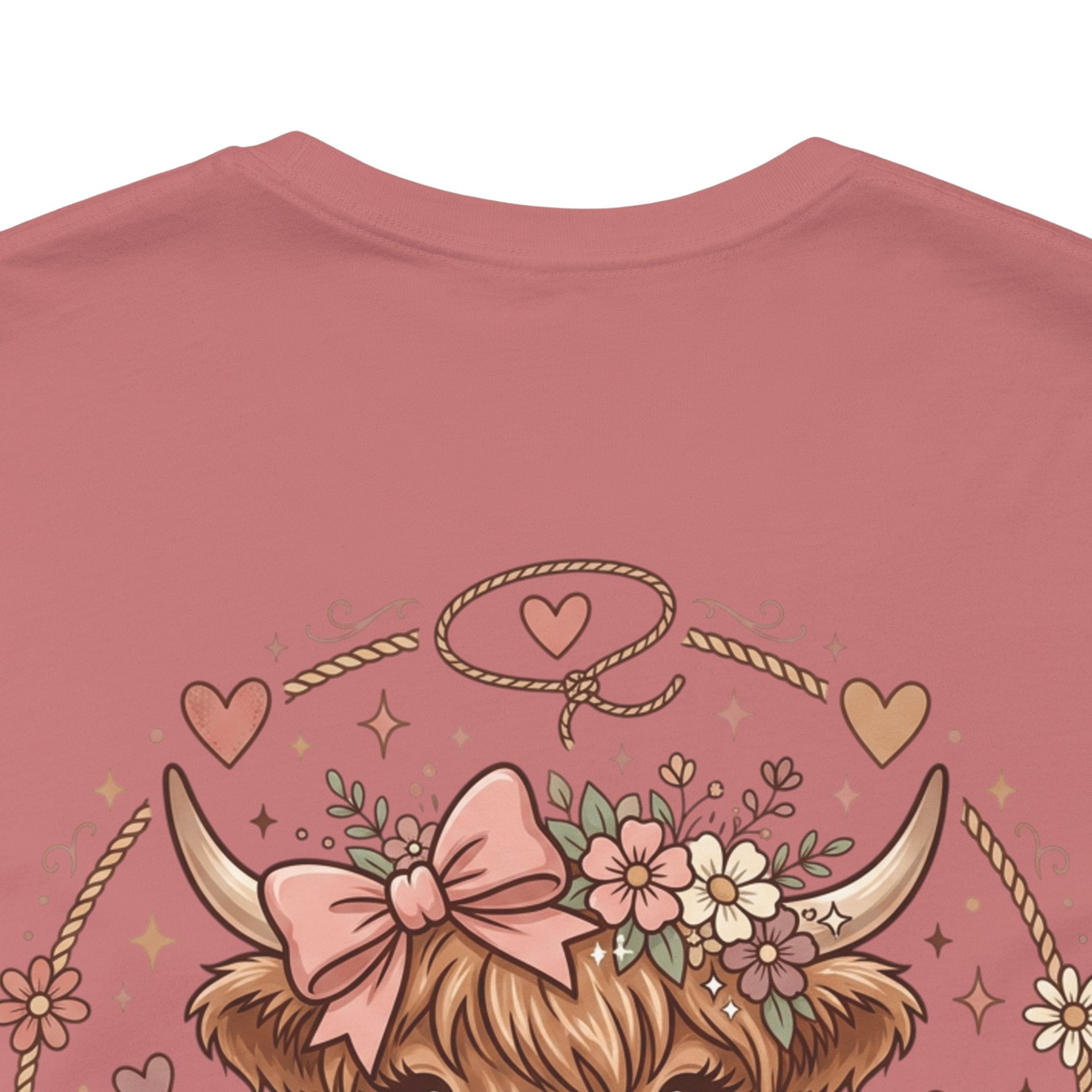 Moody but Cute, Highland Cow t-shirt