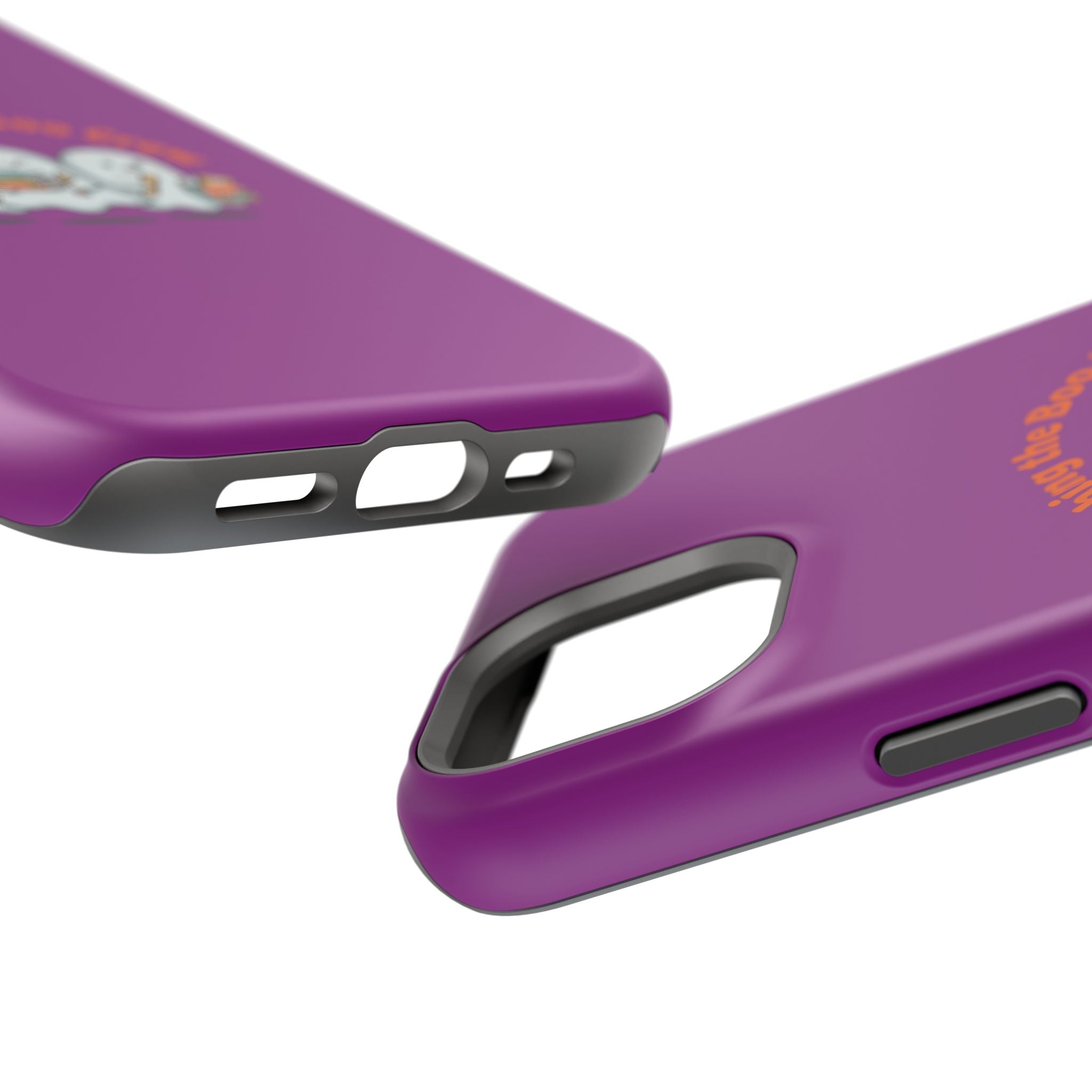 Teaching the Boo Crew Phone Case — Cute Ghosts Teacher Gift Impact-Resistant Case