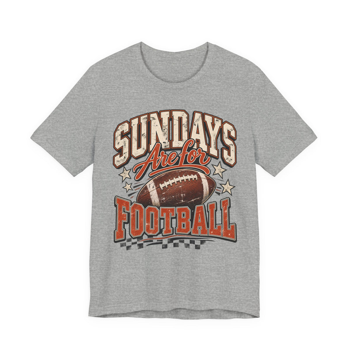Sundays Are for Football T-Shirt — Vintage Football Graphic Tee