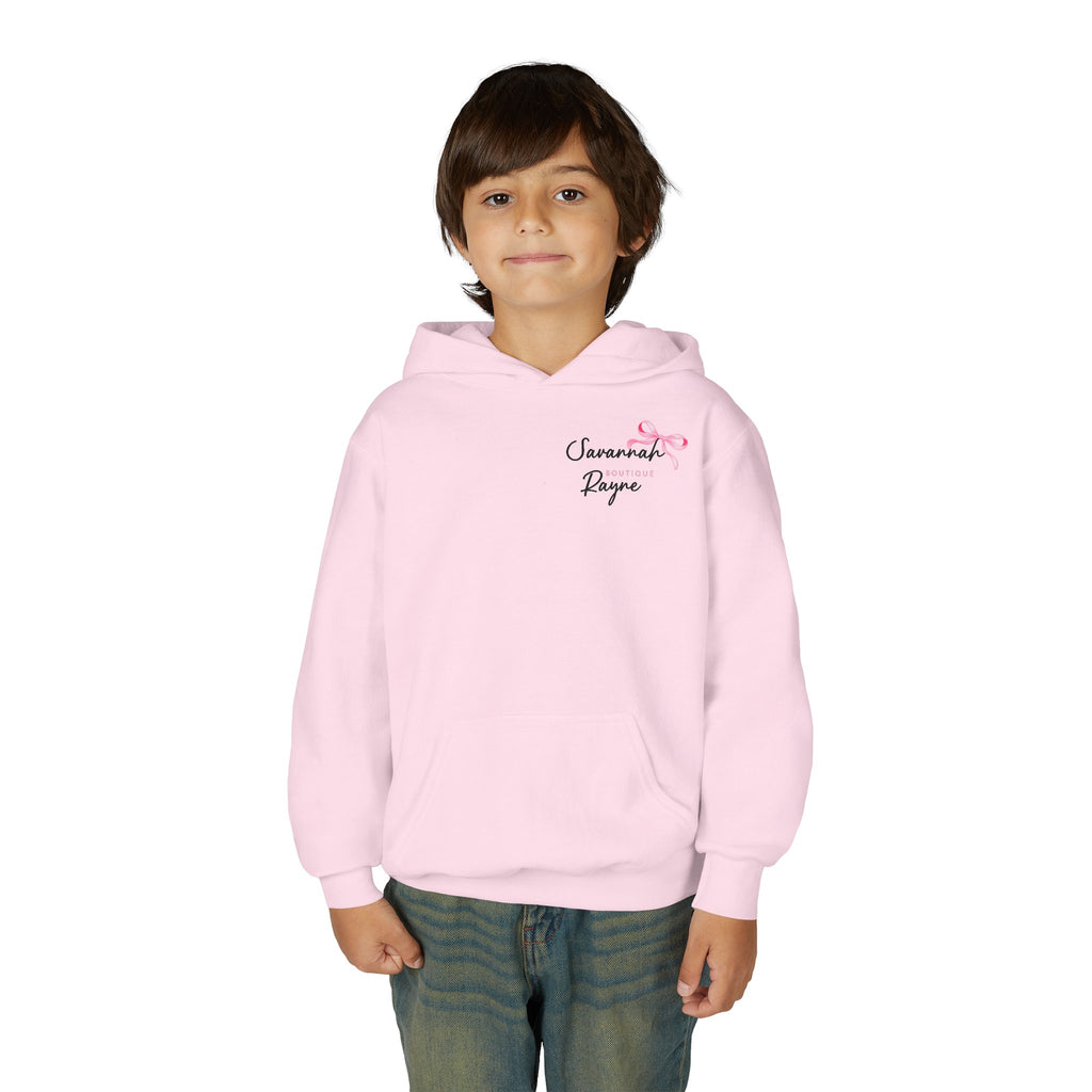 Youth Mermaid Hoodie with Rainbow Tail & Dolphins – Cute Girls' Pullover