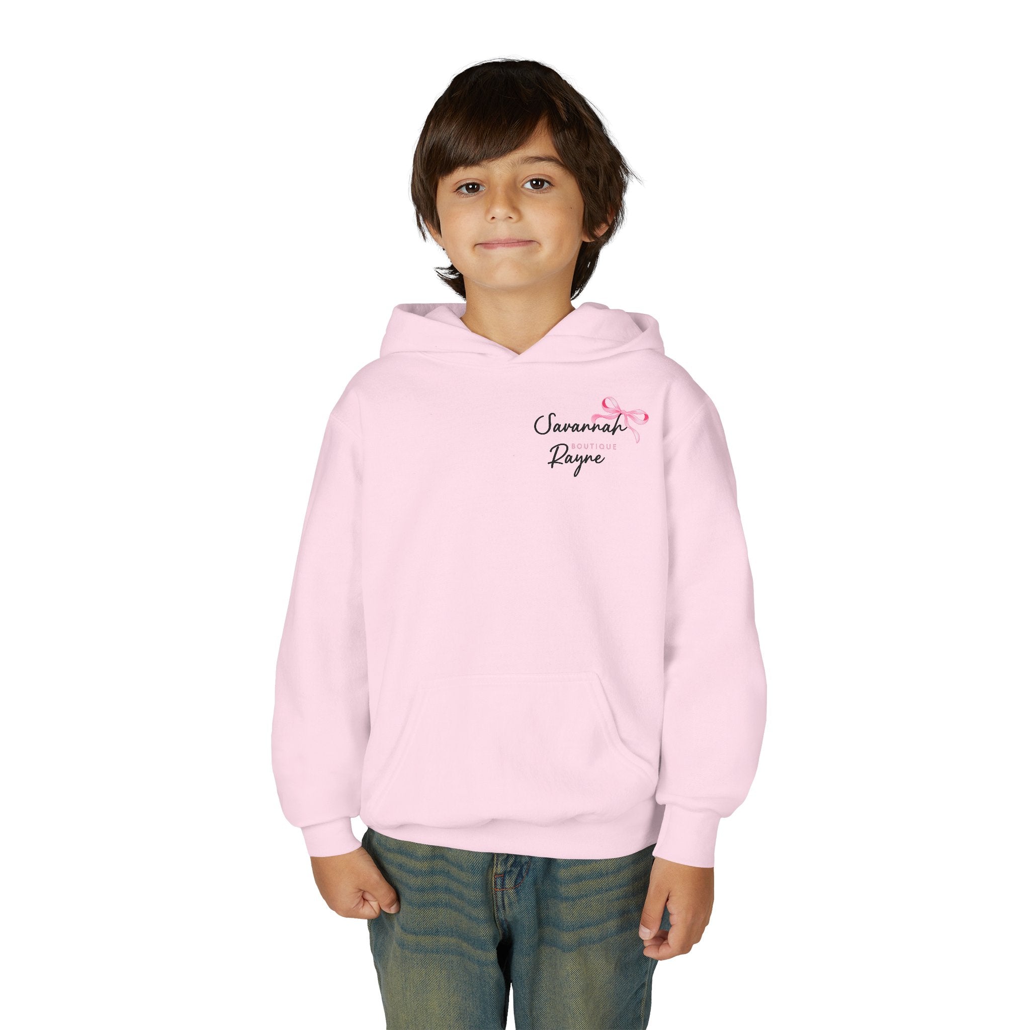 Youth Mermaid Hoodie with Rainbow Tail & Dolphins – Cute Girls' Pullover