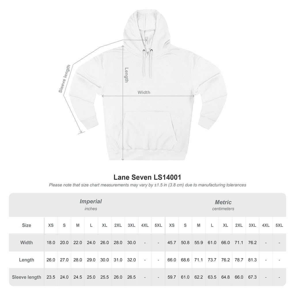 Hoodie — “My Tummy Hurts But I’m Being Really Brave About It” Comfort Hoodie