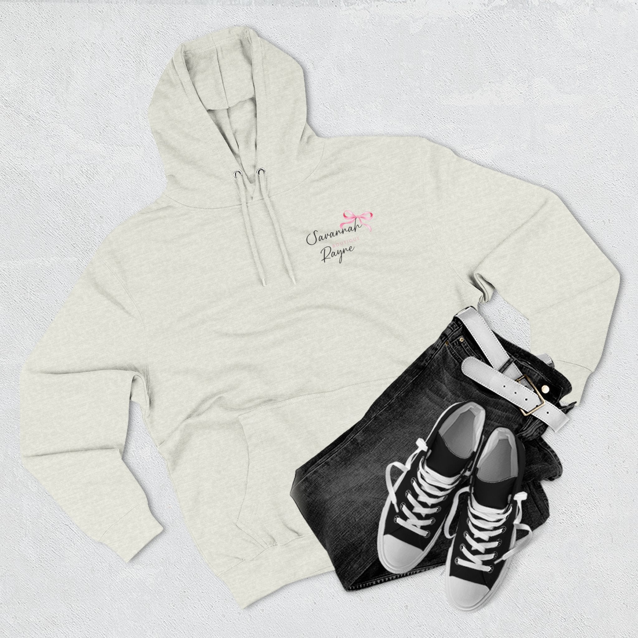 Basic Boo Ghost Hoodie — Cute Fall Pumpkin & Coffee Graphic Fleece Hoodie