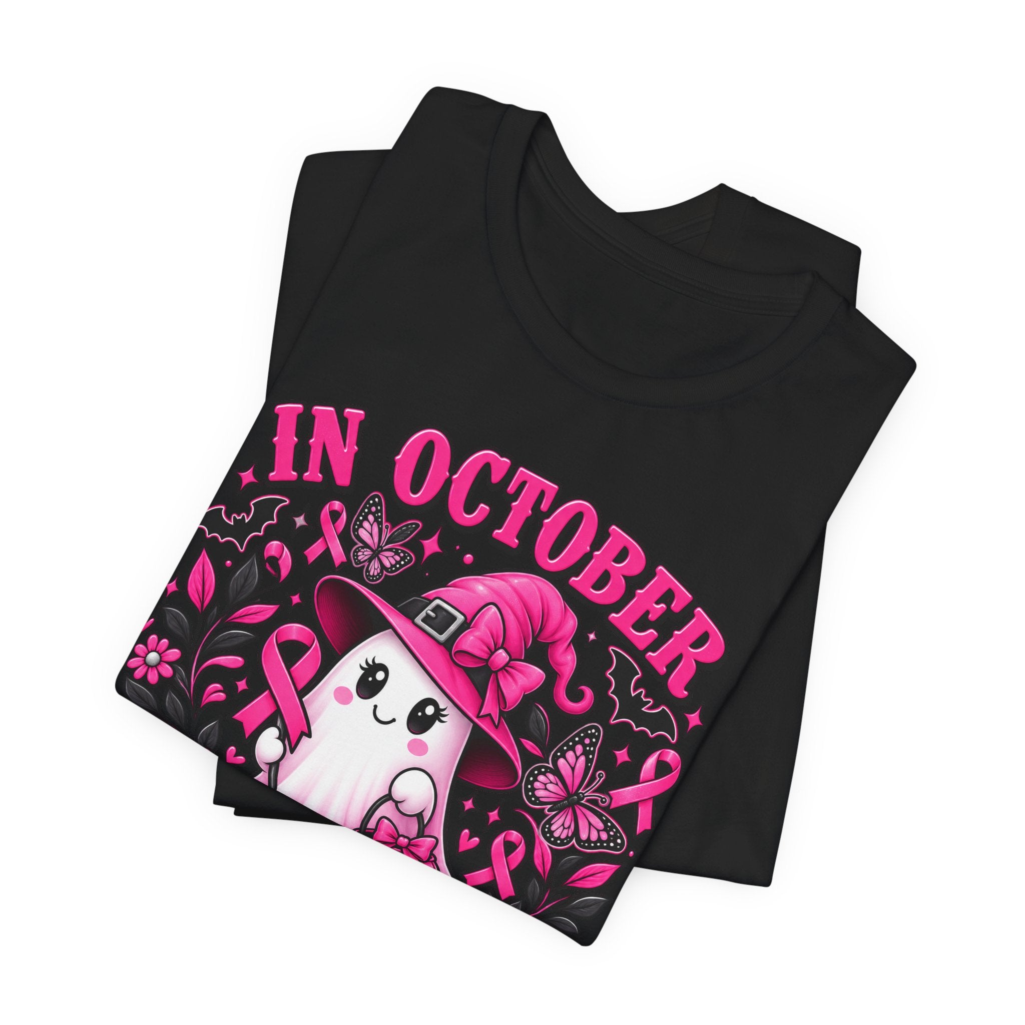 In October We Wear Pink Ghost Tee