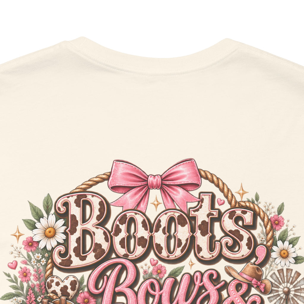 Boots Bows & Barn Chores Graphic Tee