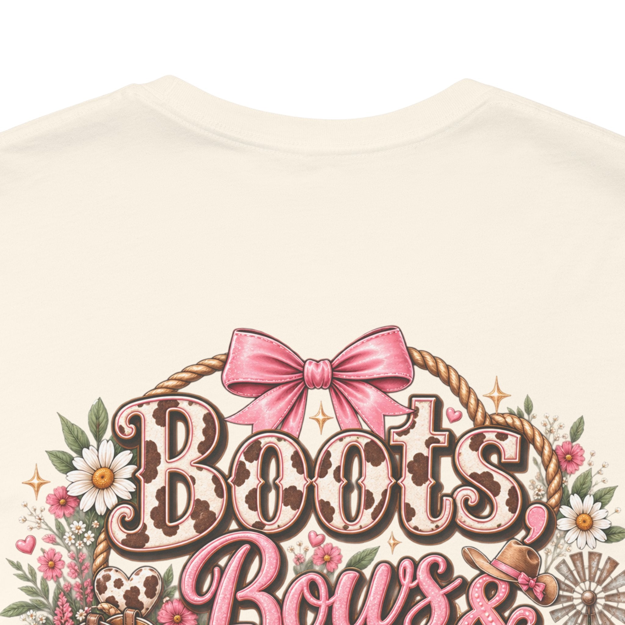 Boots Bows & Barn Chores Graphic Tee