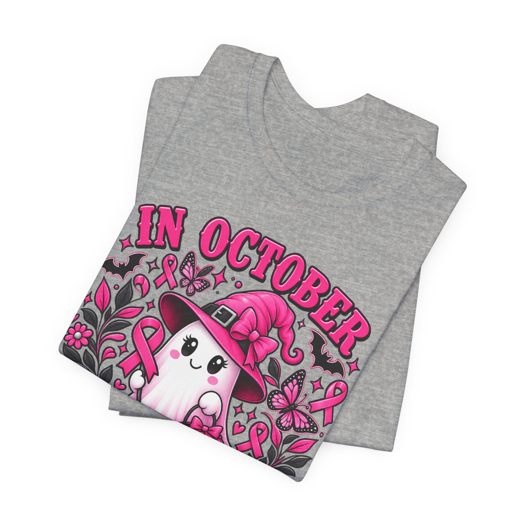 In October We Wear Pink Ghost Tee