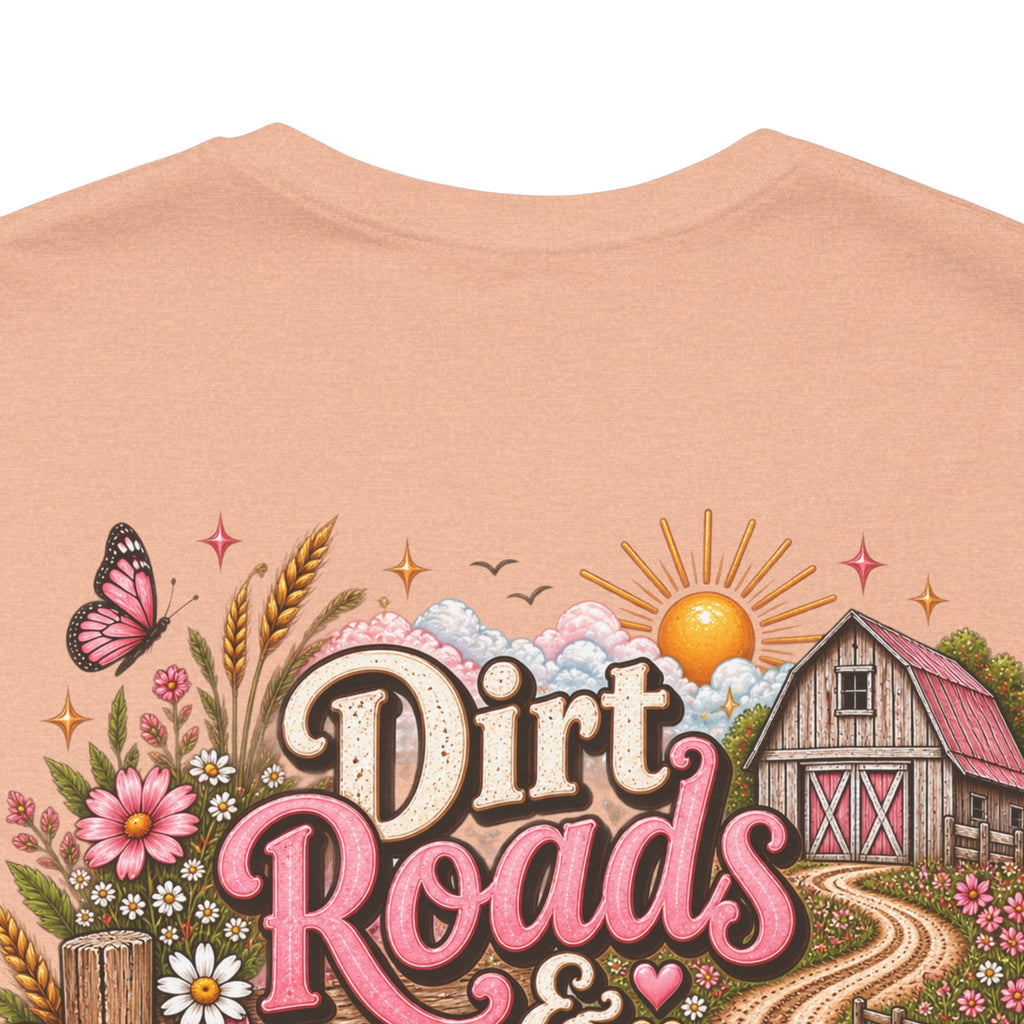 Dirt Roads & Daisy Chains Tee — Floral Country Graphic T-Shirt