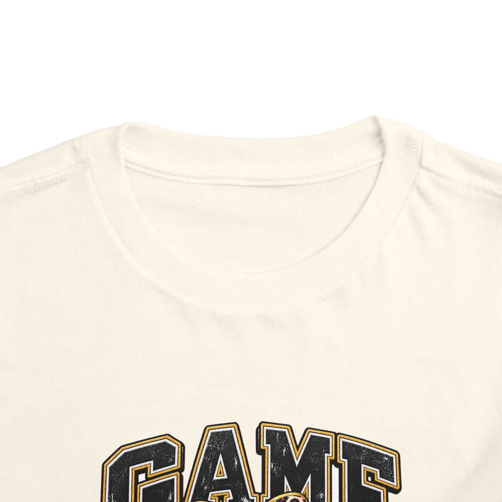 Toddler Game Day Tee — "Game Day & Touchdowns" Football Shirt