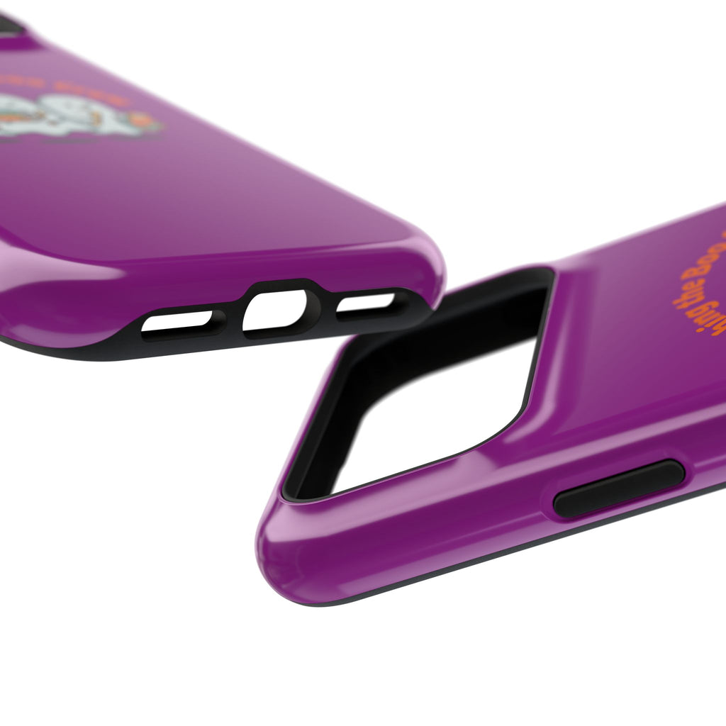 Teaching the Boo Crew Phone Case — Cute Ghosts Teacher Gift Impact-Resistant Case