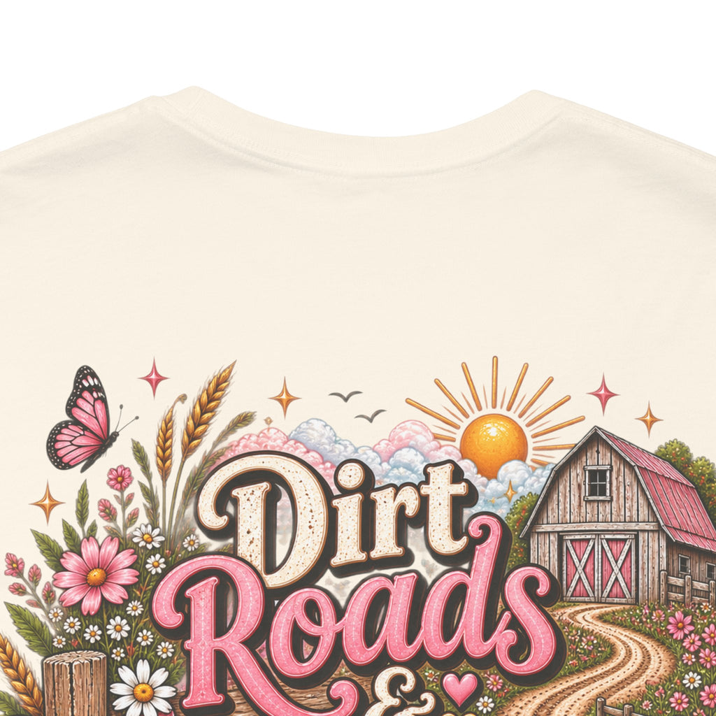 Dirt Roads & Daisy Chains Tee — Floral Country Graphic T-Shirt