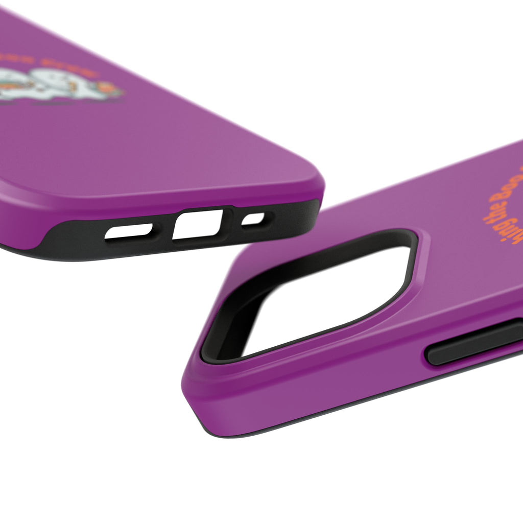 Teaching the Boo Crew Phone Case — Cute Ghosts Teacher Gift Impact-Resistant Case