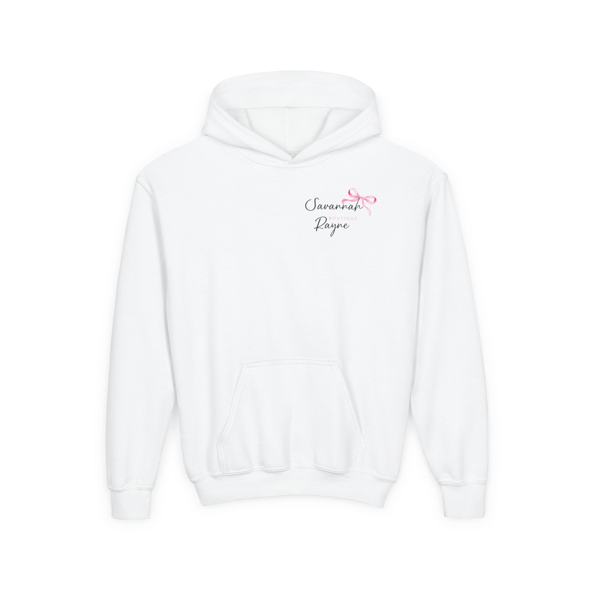 Youth Mermaid Hoodie with Rainbow Tail & Dolphins – Cute Girls' Pullover