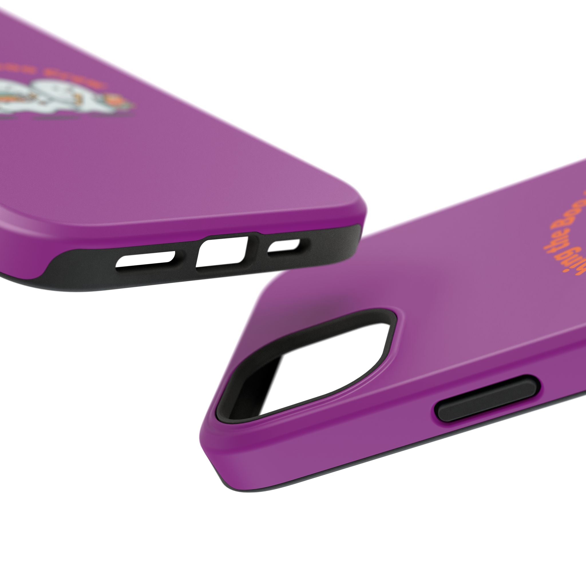 Teaching the Boo Crew Phone Case — Cute Ghosts Teacher Gift Impact-Resistant Case