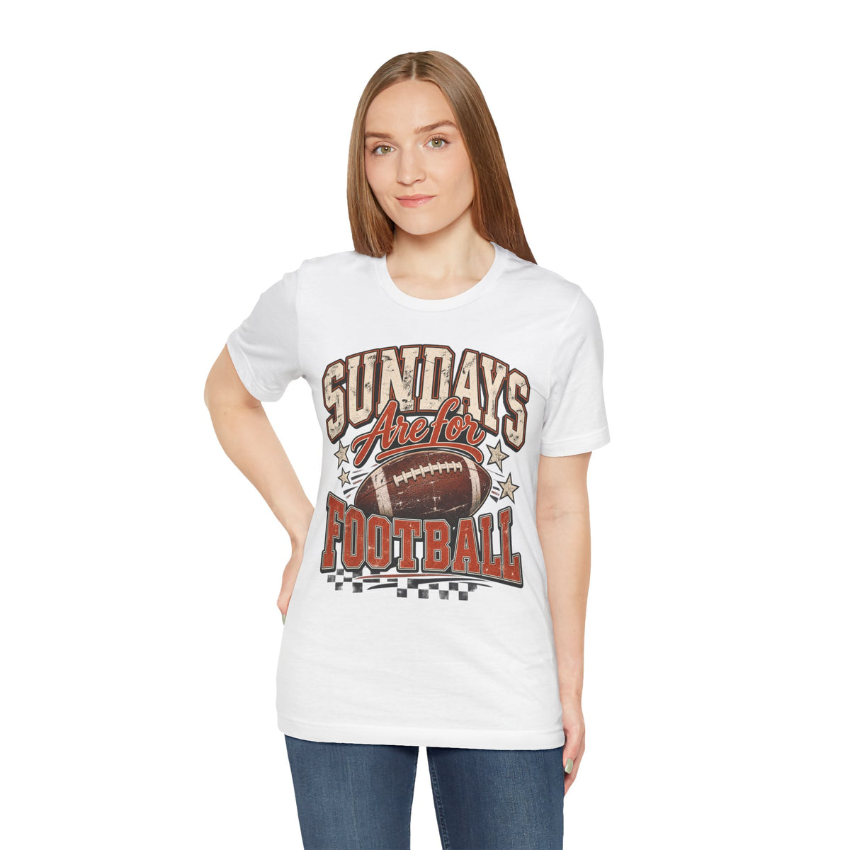 Sundays Are for Football T-Shirt — Vintage Football Graphic Tee