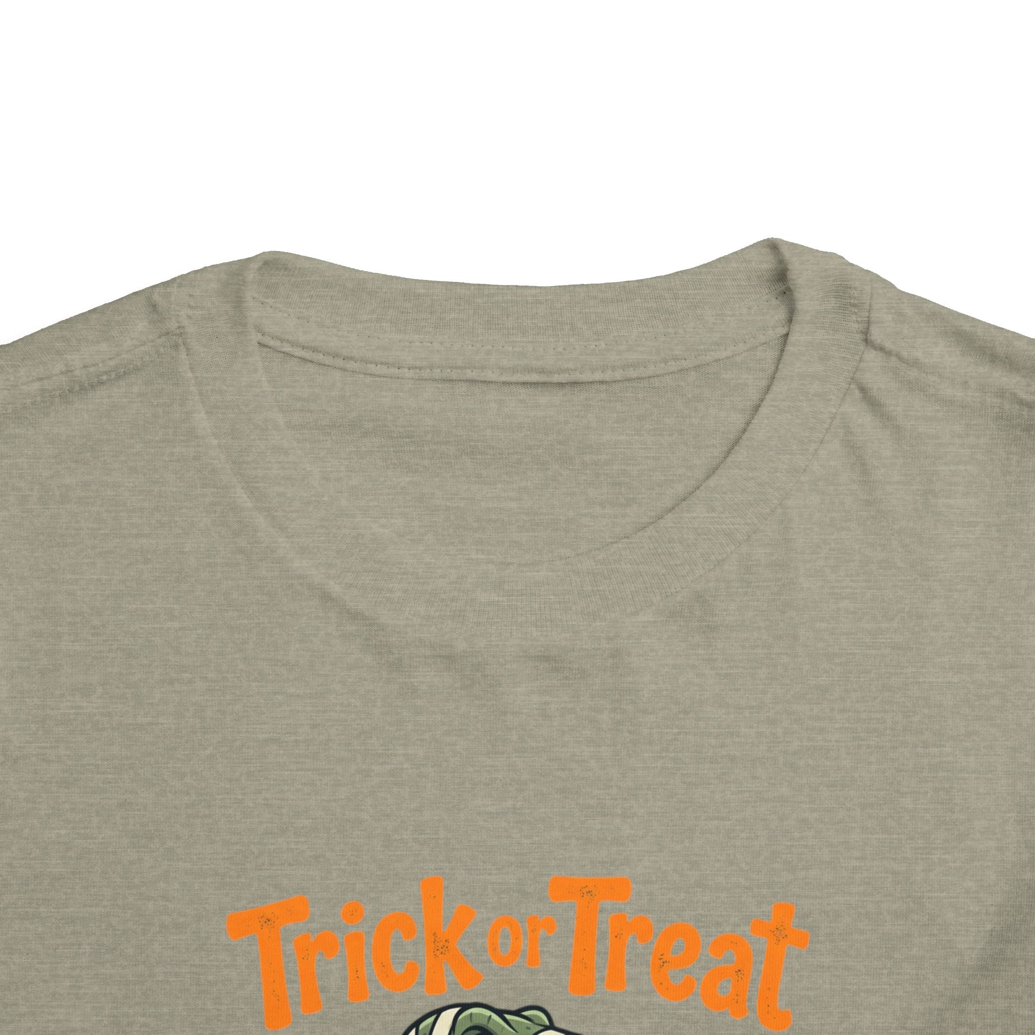 Toddler Tee — Mummy Dinosaur Trick or Treat Halloween Shirt