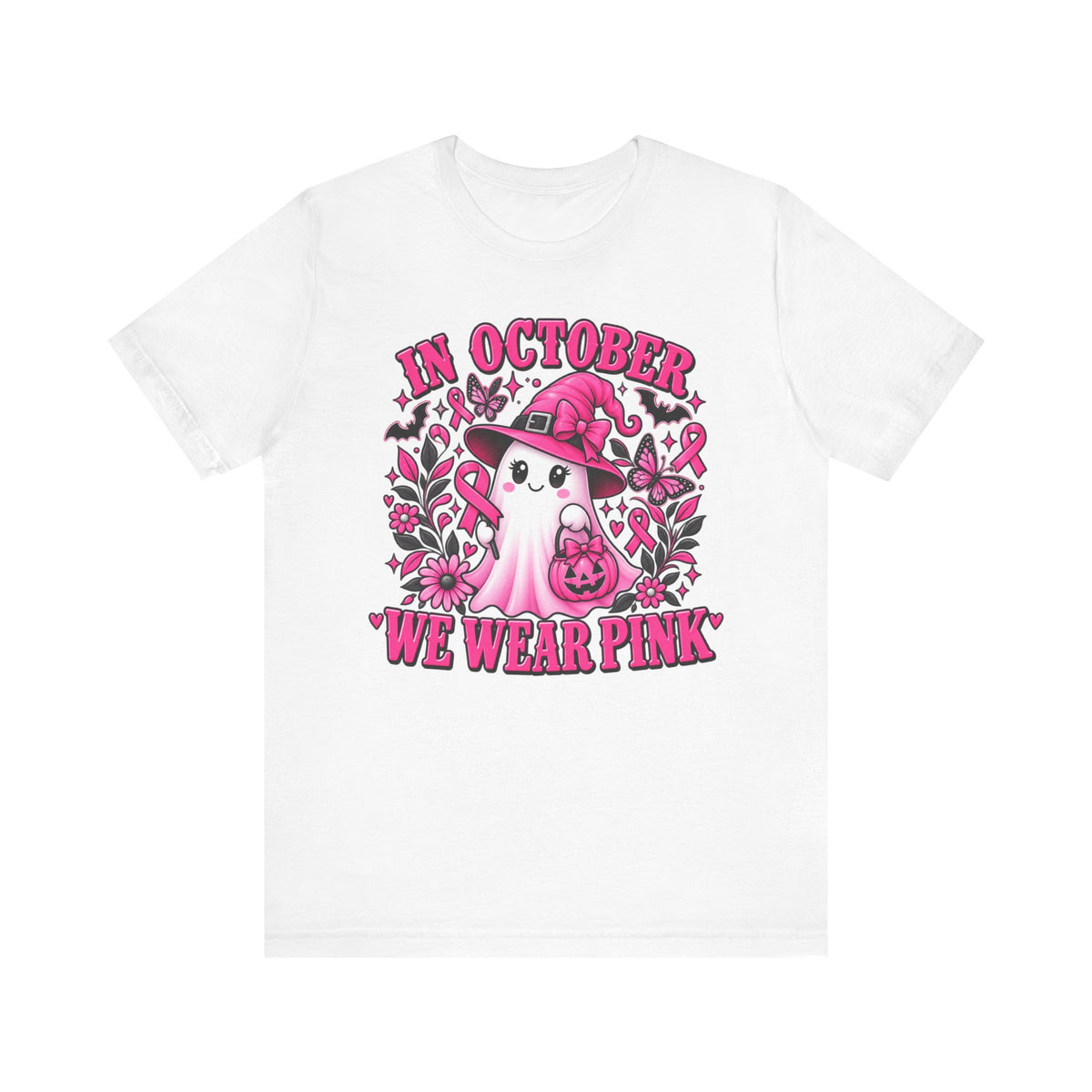 In October We Wear Pink Ghost Tee