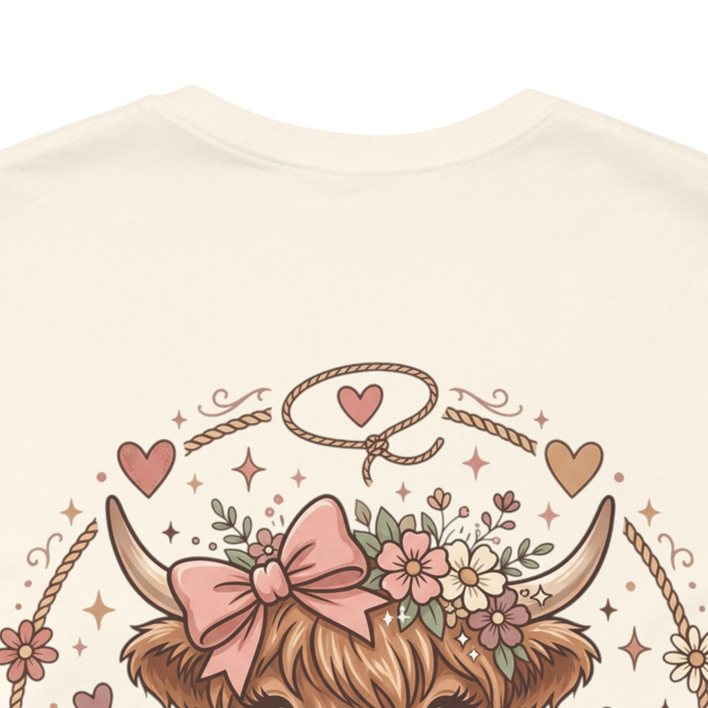 Moody but Cute, Highland Cow t-shirt