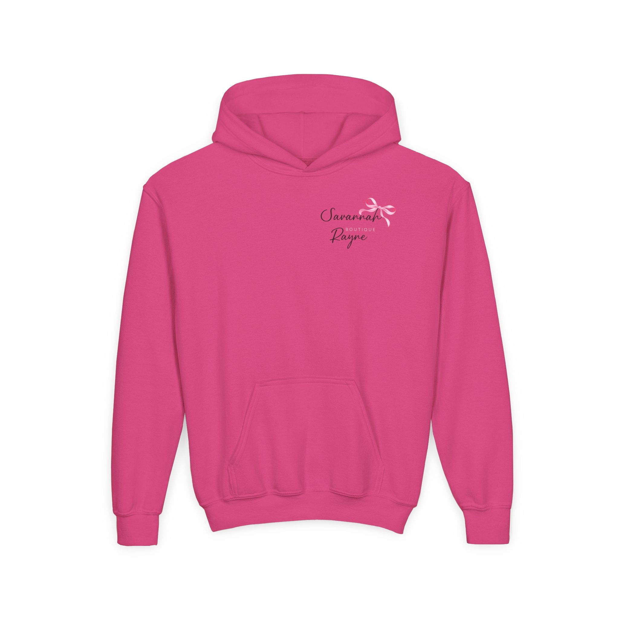 Youth Mermaid Hoodie with Rainbow Tail & Dolphins – Cute Girls' Pullover