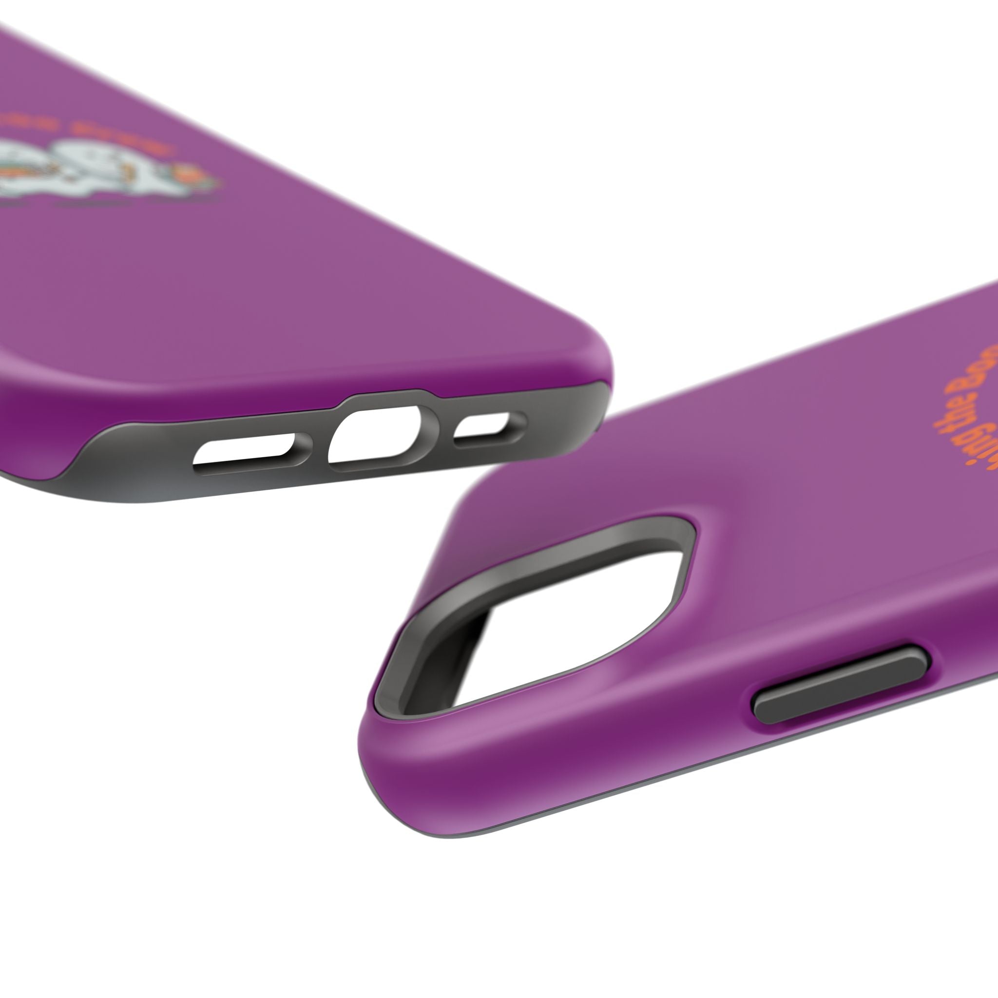 Teaching the Boo Crew Phone Case — Cute Ghosts Teacher Gift Impact-Resistant Case
