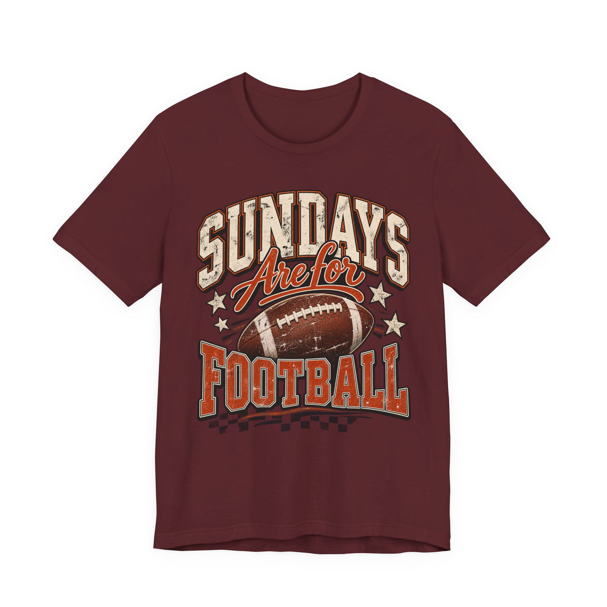 Sundays Are for Football T-Shirt — Vintage Football Graphic Tee
