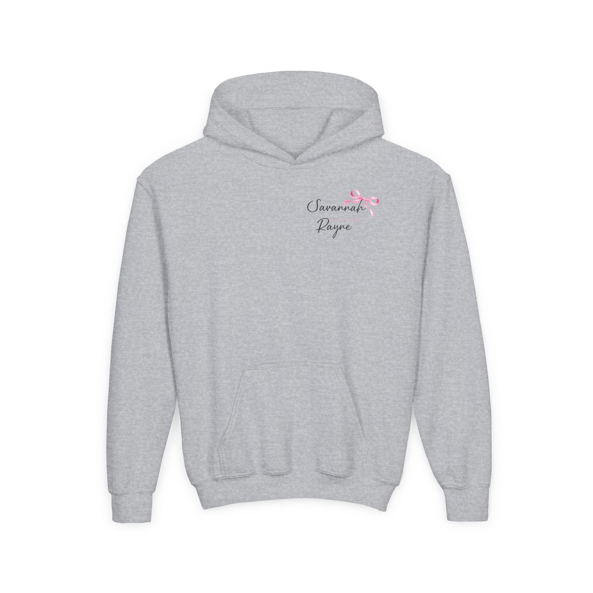 Youth Mermaid Hoodie with Rainbow Tail & Dolphins – Cute Girls' Pullover