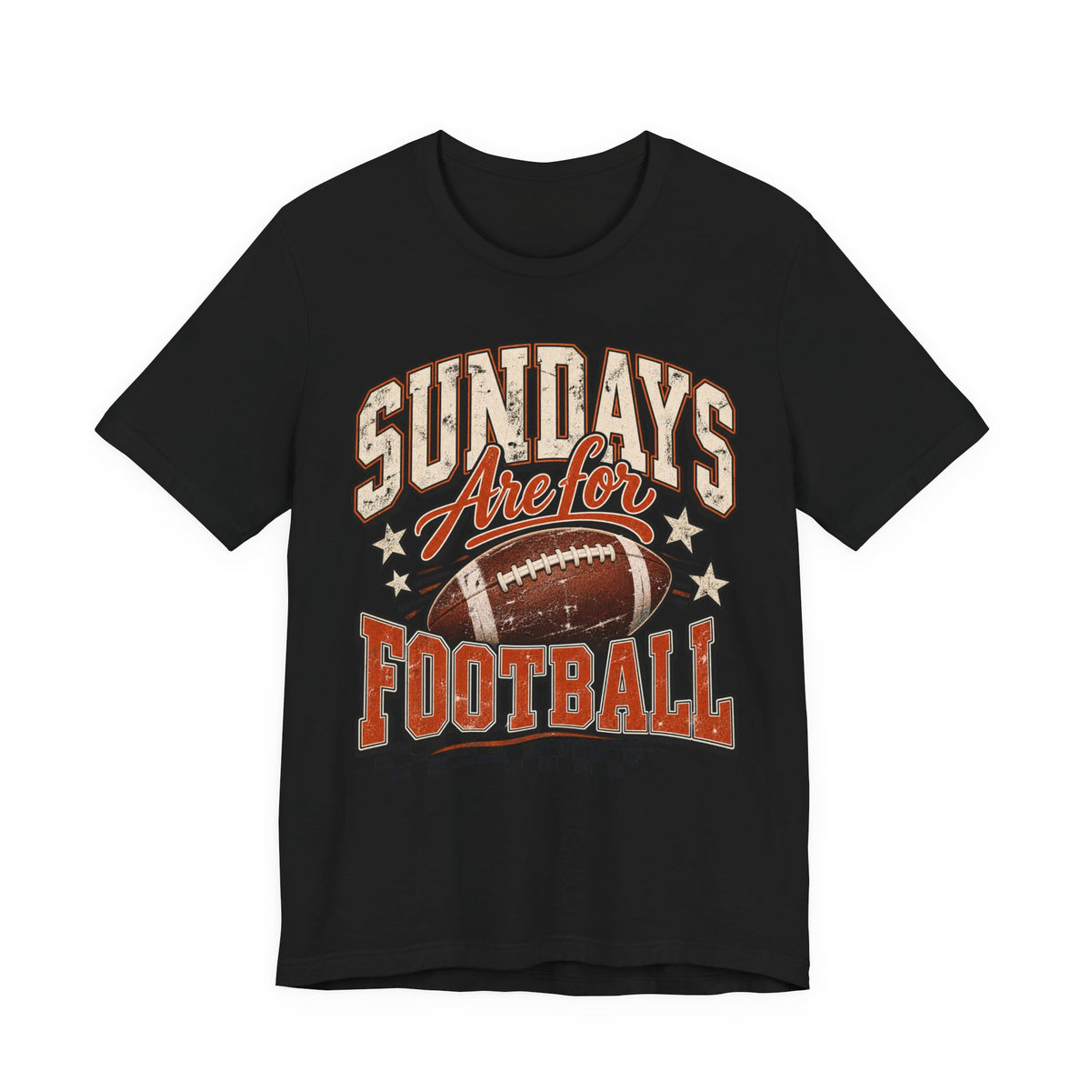 Sundays Are for Football T-Shirt — Vintage Football Graphic Tee