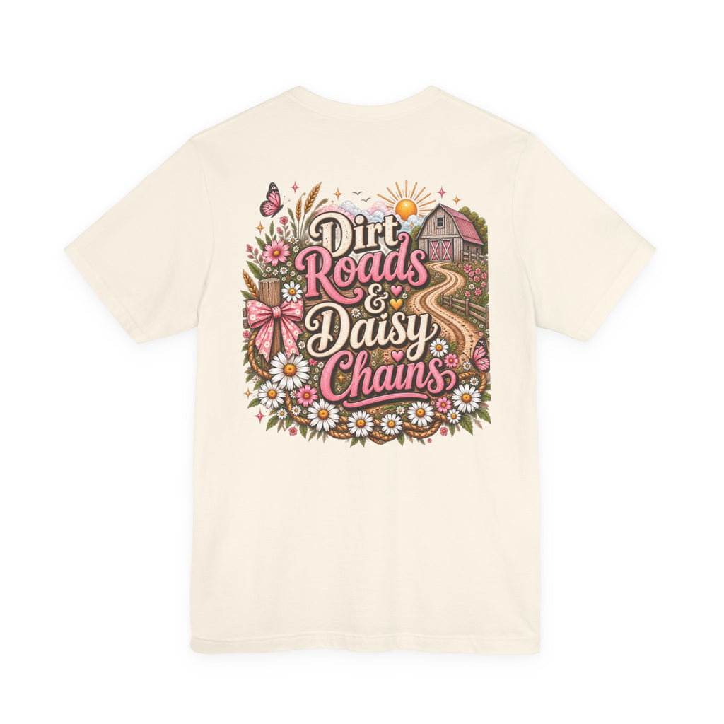 Dirt Roads & Daisy Chains Tee — Floral Country Graphic T-Shirt