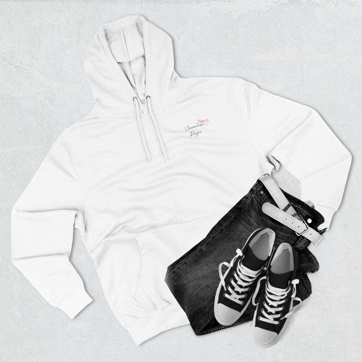 Proud Line Wife Floral Lightning Bolt Hoodie